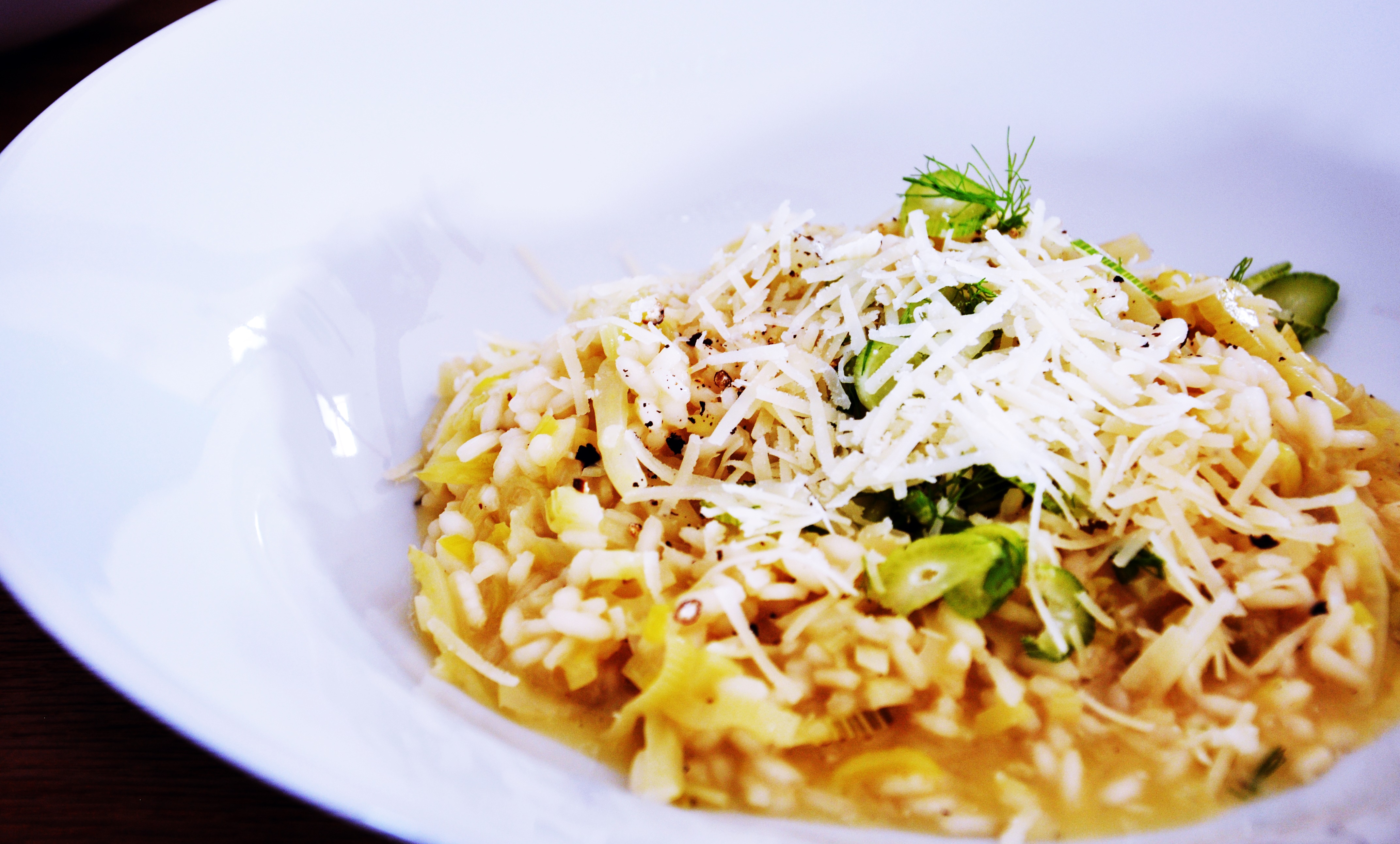 Lauch-Fenchel Risotto | Christians Kochstudio